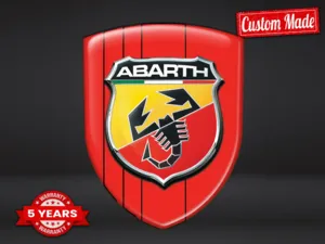 Fiat Abarth Insignias Auto Pro Máximo Resistente Elegante Max